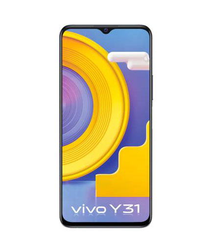 Vivo Y31 (Racing Black, 6GB Ram, 128GB Storage)